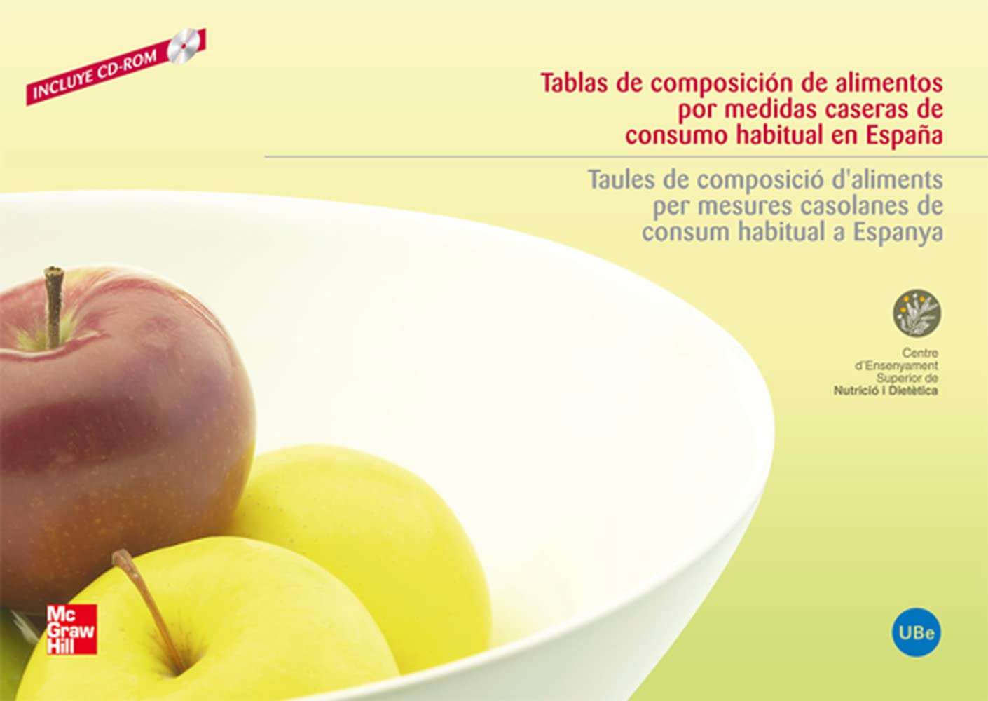TABLAS DE COMPOSICION DE ALIMENTOS POR MEDIDAS CASERAS DE CONSUMO HABITUAL 01 / 2008