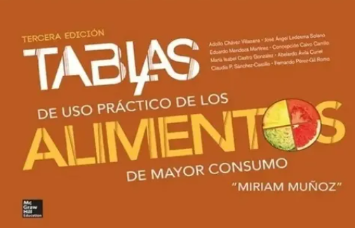 TABLAS DE USO PRACTICO DE LOS ALIMENTOS DE MAYOR CONSUMO 03 / 2014
